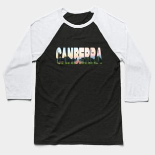 CANBERRA - ACT Australia Sunrise from War Memorial Baseball T-Shirt